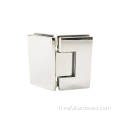 Frameless glass shower door hinges
